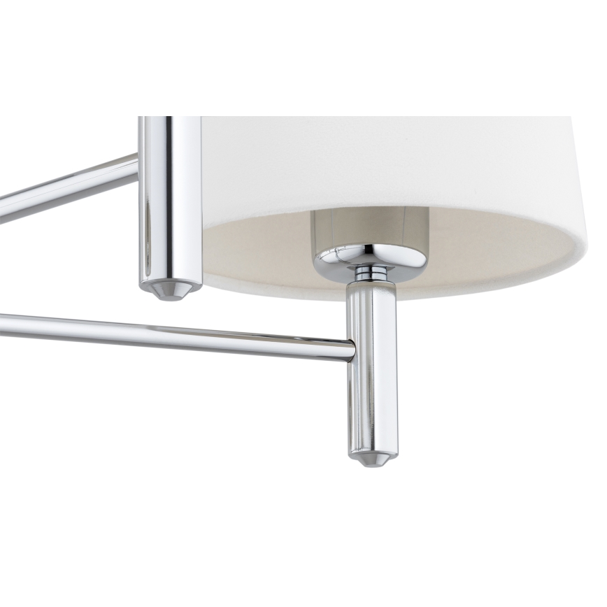 Brilagi - Lampadario a stelo MONTE 5xE27/60W/230V crema/cromo lucido