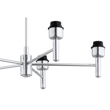Brilagi - Lampadario a stelo MONTE 5xE27/60W/230V crema/cromo lucido