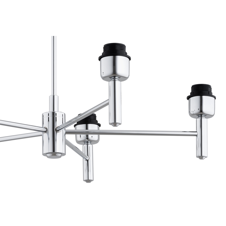 Brilagi - Lampadario a stelo MONTE 5xE27/60W/230V crema/cromo lucido