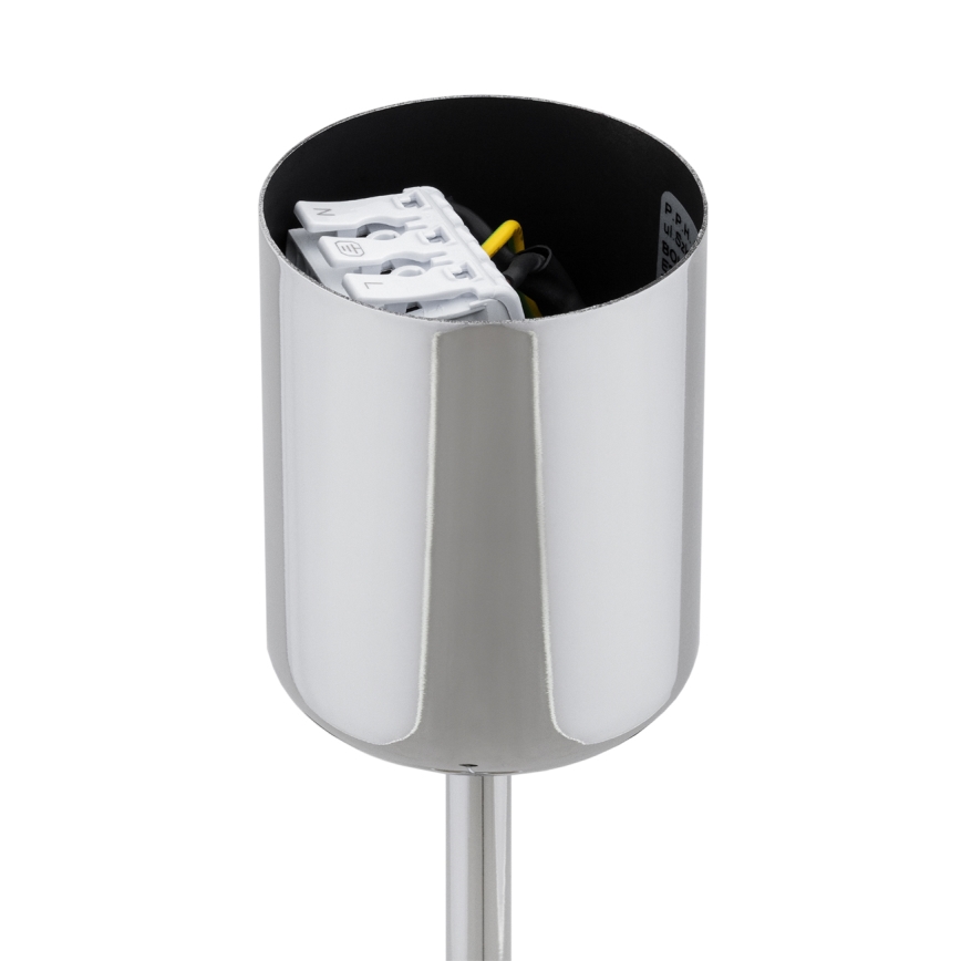 Brilagi - Lampadario a stelo MONTE 5xE27/60W/230V crema/cromo lucido