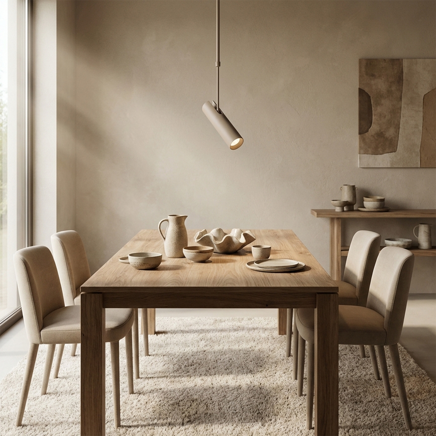 Brilagi - Lampadario a stelo SELE 1xGU10/30W/230V beige