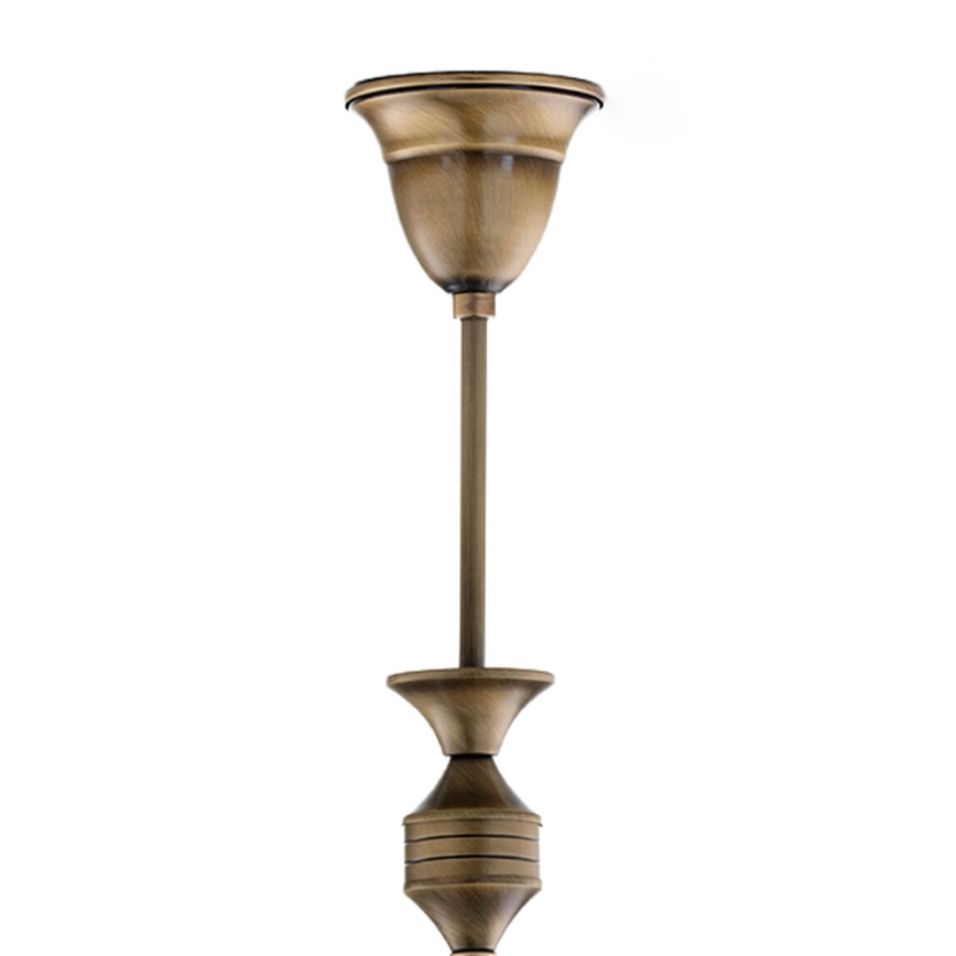 Brilagi - Lampadario a stelo TAURUS 1xE27/15W/230V Ø 40 cm bronzo