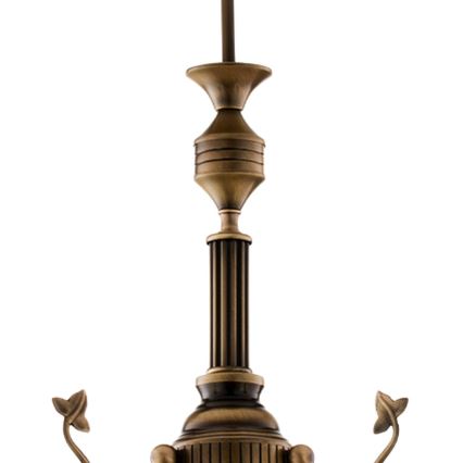 Brilagi - Lampadario a stelo TAURUS 3xE27/15W/230V Ø 70 cm bronzo