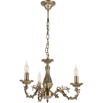Brilagi - Lampadario CLASSIC a catena 3xE14/10W/230V in ottone