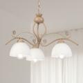 BRILAGI - Lampadario con catena ANTICO MODERN 3xE27/60W/230V beige