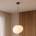 BRILAGI - Lampadario con cavo PEBBLES 1xE27/40W/230V Ø 30 cm nero