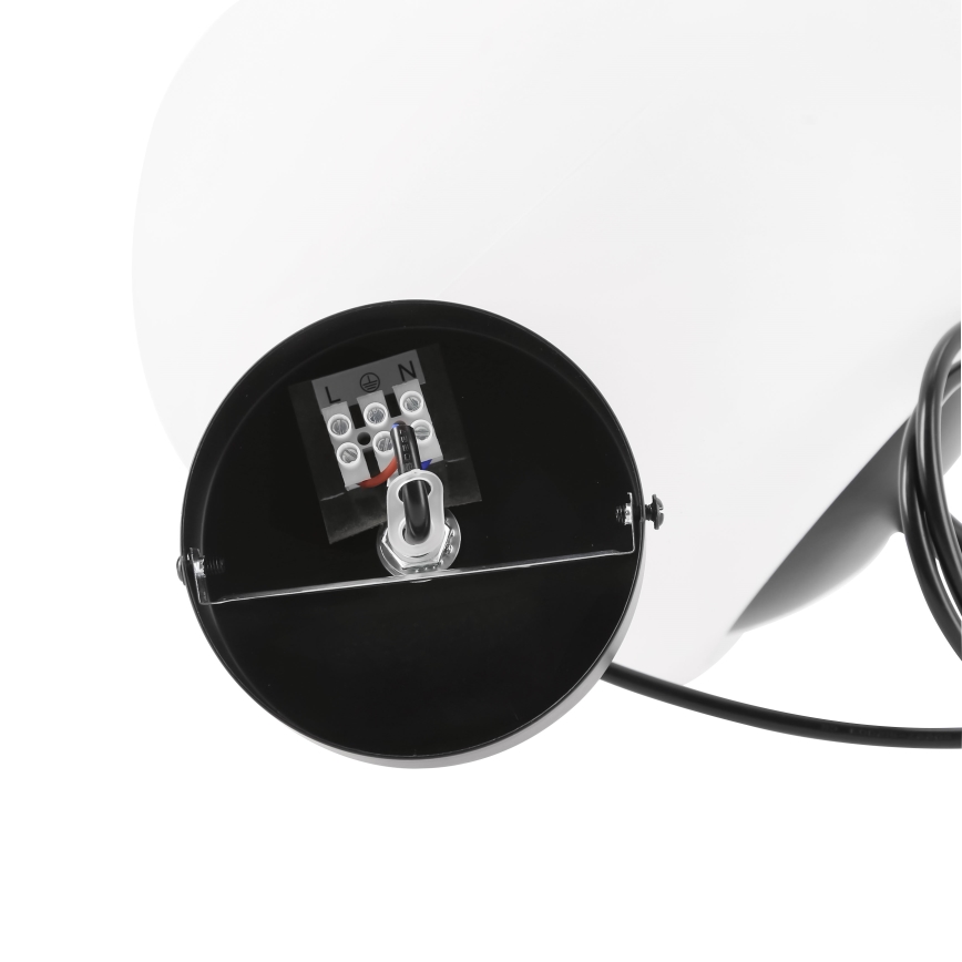 BRILAGI - Lampadario con cavo PEBBLES 1xE27/40W/230V Ø 30 cm nero