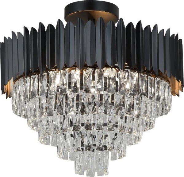 Brilagi - Lampadario da soffitto CARLOS 9xE14/40W/230V Ø 60 cm