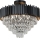 Brilagi - Lampadario da soffitto CARLOS 9xE14/40W/230V Ø 60 cm