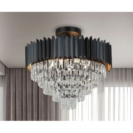 Brilagi - Lampadario da soffitto CARLOS 9xE14/40W/230V Ø 60 cm