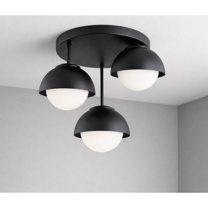 BRILAGI - Lampadario da soffitto COSMO 3xE27/60W/230V nero