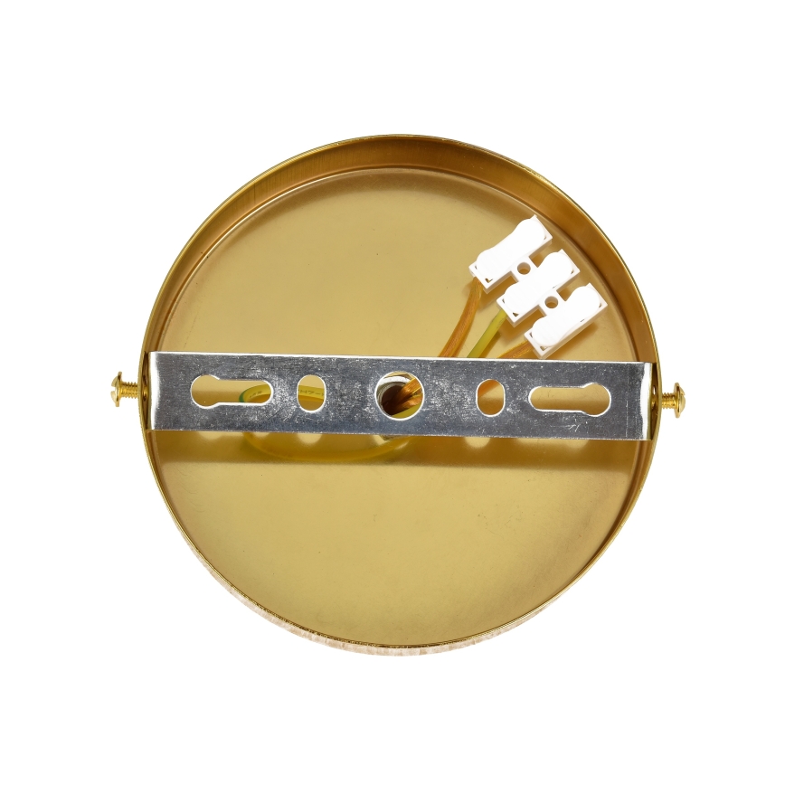 BRILAGI - Lampadario da soffitto ECLIPSE 9xE14/10W/230V Ø 58 cm oro/nero
