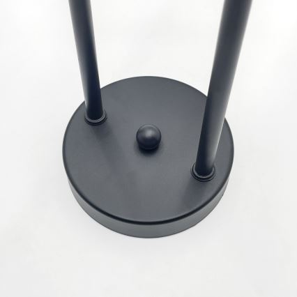 Brilagi - Lampadario da soffitto MALIVA 4xE14/15W/230V nero/trasparente