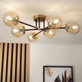 Brilagi - Lampadario da soffitto MALIVA 6xE14/15W/230V dorato