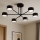 Brilagi - Lampadario da soffitto MONO 6xGX53/12W/230V nero