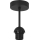 Brilagi - Lampadario da soffitto PARTY 1xE27/60W/230V nero