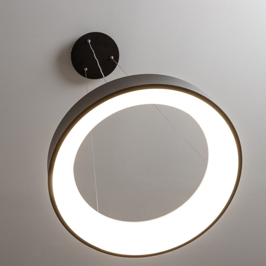 Brilagi - Lampadario LED dimmerabile a sospensione su cavo FALCON LED/80W/230V 3000-6500K Ø 60 cm nero + telecomando