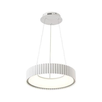 Brilagi - Lampadario LED dimmerabile a sospensione con cavo FALCON MODERN LED/30W/230V 3000-6000K Ø 40 cm bianco + telecomando