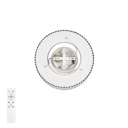 Brilagi - Lampadario LED dimmerabile a sospensione con cavo FALCON MODERN LED/30W/230V 3000-6000K Ø 40 cm bianco + telecomando