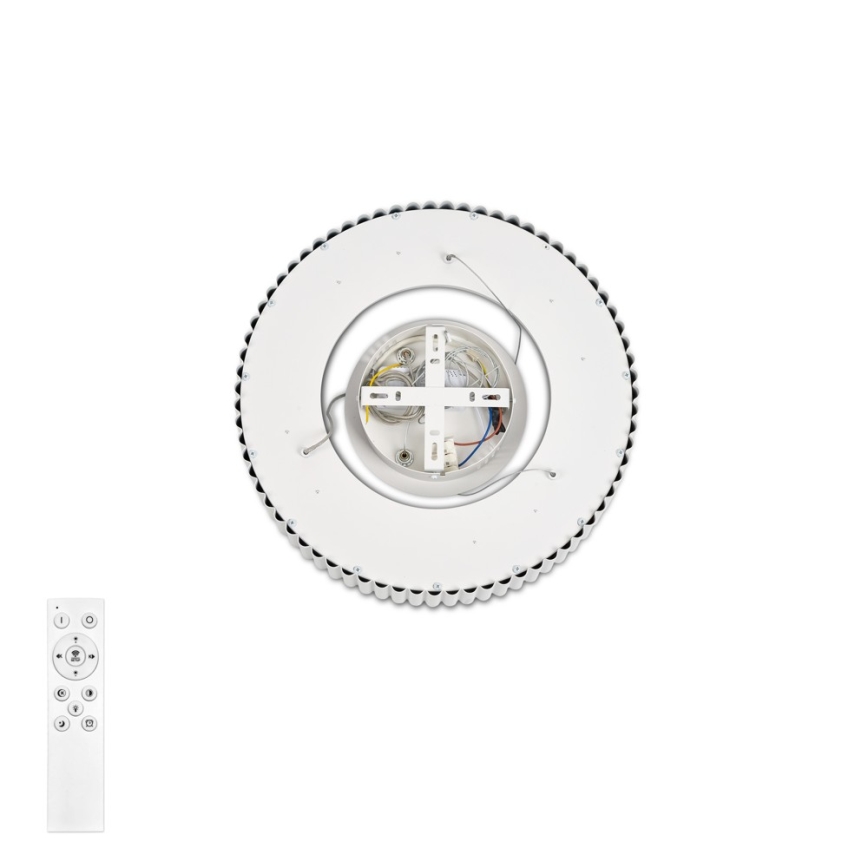 Brilagi - Lampadario LED dimmerabile a sospensione con cavo FALCON MODERN LED/30W/230V 3000-6000K Ø 40 cm bianco + telecomando