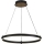 Brilagi - Lampadario dimmerabile a sospensione con cavo CIRCLE LED/85W/230V 3000-6500K Ø 60 cm nero/oro + telecomando