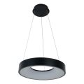 Brilagi - Lampadario dimmerabile a sospensione con cavo FALCON II LED/67W/230V 3000-6500K Ø 40 cm nero + telecomando