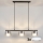 Brilagi - Lampadario dimmerabile a sospensione con cavo LED RGB+CCT AURA LUX 3xGX53/14W/230V 2700-6500K Wi-Fi Tuya nero/fumé