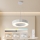 Brilagi - Lampadario dimmerabile a sospensione con cavo LUMIX LED/48W/230V 3000-6000K bianco Ø 50 cm + telecomando