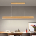 Brilagi - Lampadario dimmerabile a sospensione su cavo SLIMLINE LED/40W/230V 3000-6000K finitura rovere + telecomando