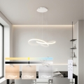 Brilagi - Lampadario dimmerabile su cavo INFINITY LED/55W/230V 3000-6000K 50x50 cm bianco + telecomando