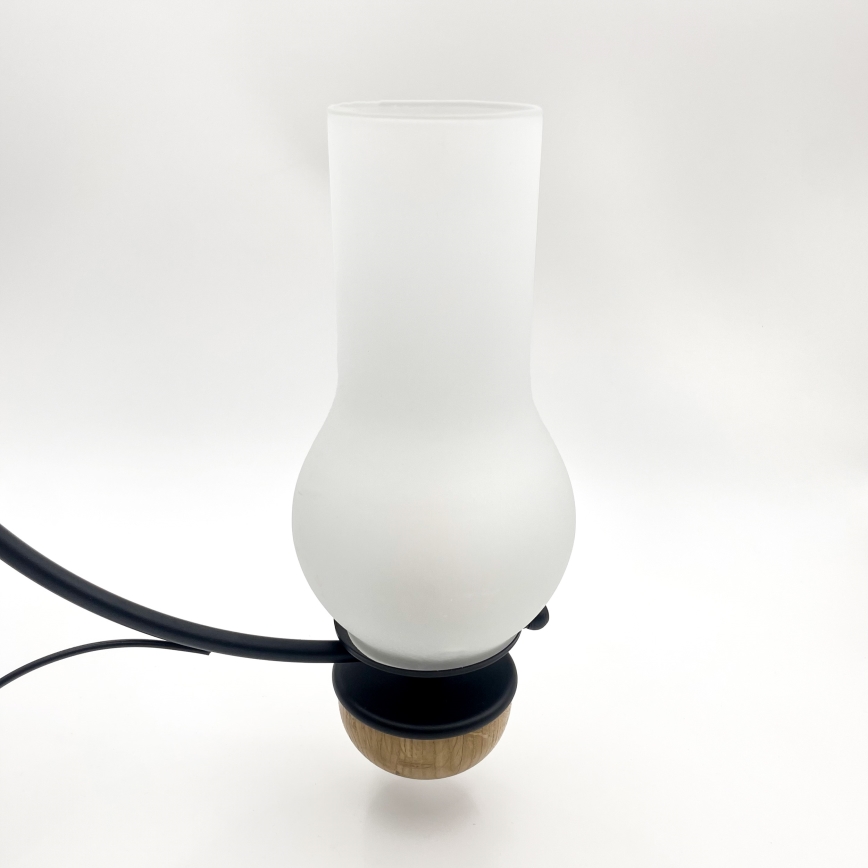 Brilagi - Lampadario LED a catena COTTAGE 3xE14/40W/230V rovere/nero/bianco