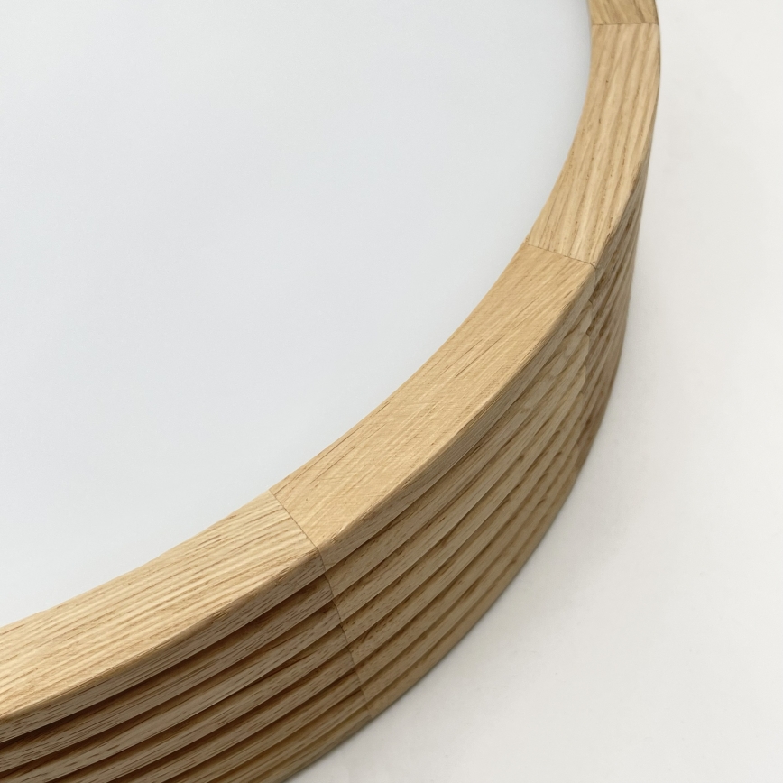 Brilagi - Lampadario LED a cavo CARVALHO MODERN 2xE27/60W/230V rovere Ø 37,5 cm