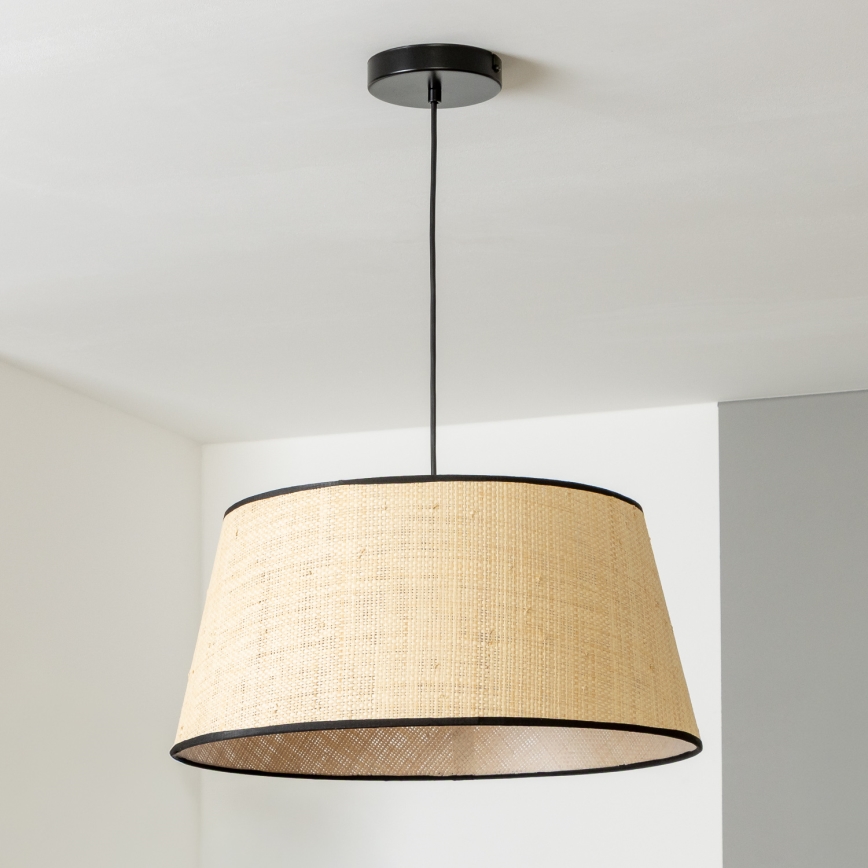 Brilagi - Lampadario LED a cavo CERIA 1xE27/40W/230V Ø 50 cm beige