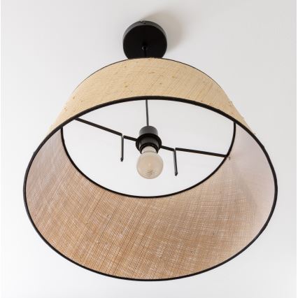 Brilagi - Lampadario LED a cavo CERIA 1xE27/40W/230V Ø 50 cm beige