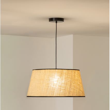 Brilagi - Lampadario LED a cavo CERIA 1xE27/40W/230V Ø 50 cm beige