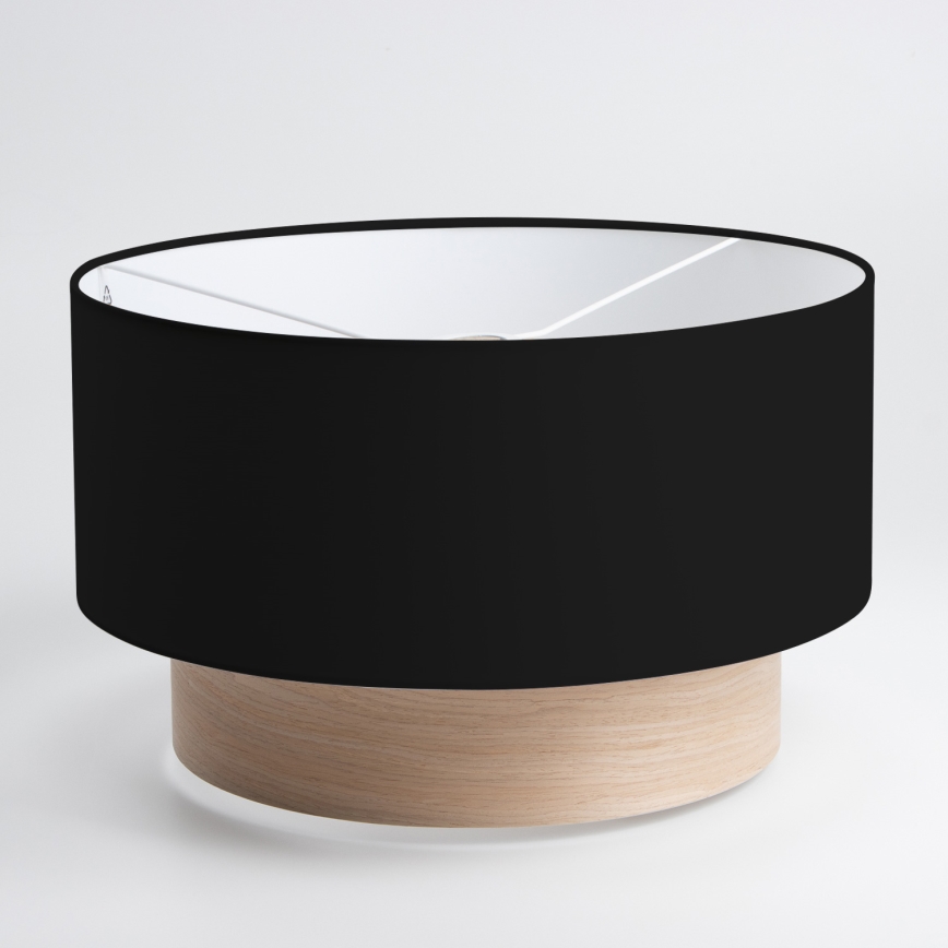 Brilagi - Lampadario LED a cavo CERIA 1xE27/40W/230V Ø 50 cm nero/beige