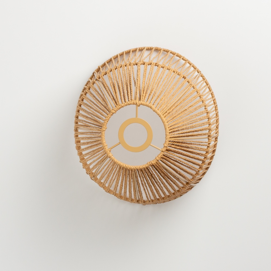 Brilagi - Lampadario LED a cavo CERIA BOHO 1xE27/40W/230V Ø 30 cm marrone