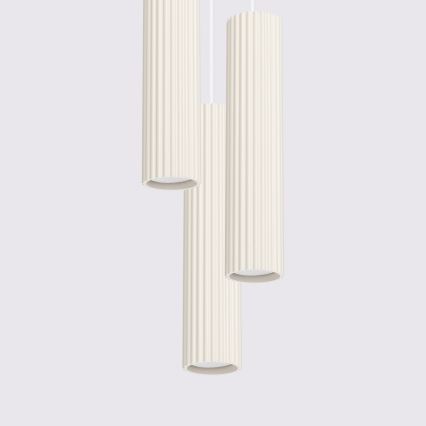 Brilagi - Lampadario LED a cavo CRESTO 3xGU10/10W/230V crema