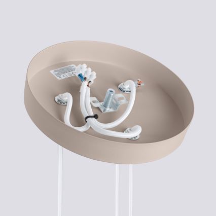 Brilagi - Lampadario LED a cavo CRESTO 3xGU10/10W/230V tortora