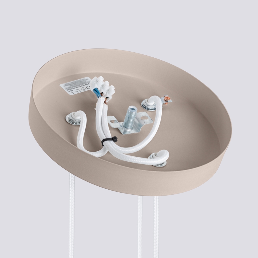 Brilagi - Lampadario LED a cavo CRESTO 3xGU10/10W/230V tortora