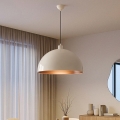 Brilagi - Lampadario LED a cavo METALO 1xE27/40W/230V Ø 60 cm beige/rame