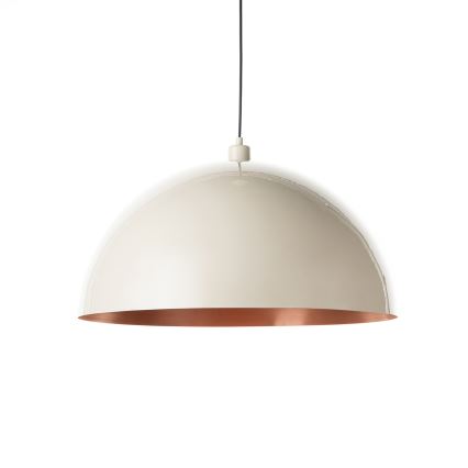 Brilagi - Lampadario LED a cavo METALO 1xE27/40W/230V Ø 60 cm beige/rame