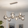 Brilagi - Lampadario LED a cavo MILLA 10xG9/3W/230V nero cromato/fumé