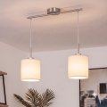 Brilagi - Lampadario LED a cavo NUBILA 2xE27/60W/230V crema