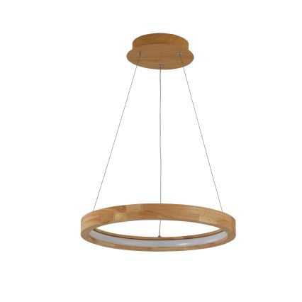 Brilagi - Lampadario LED a cavo UMEA WOOD LED/30W/230V Ø 40 cm legno di Hevea