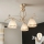 Brilagi - Lampadario LED a montaggio superficiale ANTICO 3xE27/60W/230V patina bianca