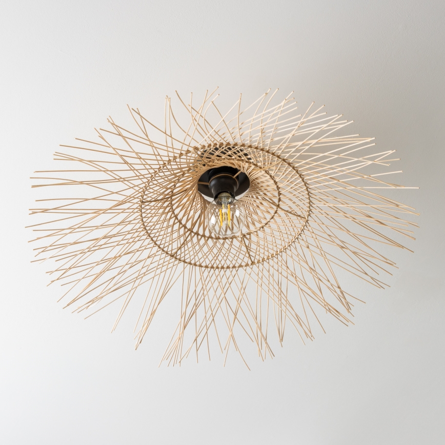 Brilagi - Lampadario LED a montaggio superficiale CERIA BOHO, 1xE27/40W/230V, Ø 100 cm, bambù