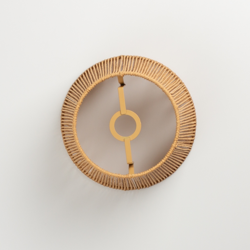 Brilagi - Lampadario LED a montaggio superficiale CERIA BOHO 1xE27/40W/230V Ø 28 cm marrone/rovere