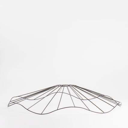 Brilagi - Lampadario LED a montaggio superficiale CERIA WIRE 1xE27/40W/230V Ø 80 cm nero/rovere