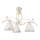 Brilagi - Lampadario LED a plafone ANTICO 3xE27/60W/230V 3000K finitura bianco patinato